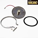 バスマーカー　レフレクター（リング付き）　昔懐かしいオールステンレス製　レトロ　マーカー土台のみ1