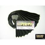 【3点セット 仮眠・センター・リアカーテン　檜(ひのき)黒】高級志向トラック野郎 男の城5