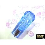 ダイヤカットアクリル　シフトノブ　115ｍｍ　ブルー（青）