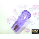 ダイヤカットアクリル　シフトノブ　115ｍｍ　パープル（紫）