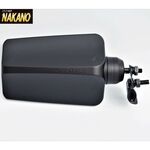 ★バックショットミラー FUJI 大 黒 ショートステー 平面ミラー 高速 サブ 安全 長距離 魚屋 箱車 ダンプ