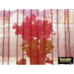 レースサイドカーテン　ワイン　四角　トラック用カーテン　2t　4ｔ　大型2