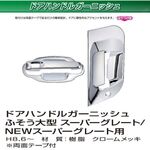 ドアハンドルカバー　ドアガーニッシュ　メッキ　NEWスーパーグレート用