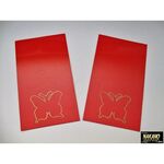 EVA泥よけ赤（蝶入）2枚入　175×300ｍｍ　軽トラ用