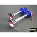 【電子ヤンキーホーン　24Ｖ】ガードリレー付きで安心　トラック用　タンク不要