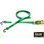 ベルト荷締機　ガンコベルトV　ラチェット付　S字フックタイプ