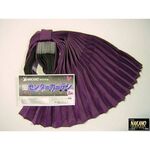 【ハイルーフ　センターカーテン　パープル/黒】間仕切り　軽くて抜群の遮光性　トラック野郎 男の城　トラック用カーテン