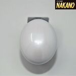 シックなパール調 ハンドルスピンナー 楕円型 パールホワイト 白