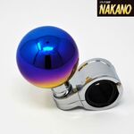 虹色に輝く ハンドルスピンナー丸型 グラデーション