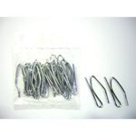 【カーテンフック 42ｍｍ（大）16ヶ入】 はりがねフック 仮眠カーテン センターカーテンに　補修品