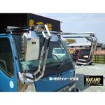 【ミラーステー チップレス 25角2段】2ｔ車全般汎用