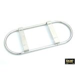 ★入手困難　NAKANO ナンバー枠 小判型 大型用 丸パイプ19Φ 鏡面ステンレス