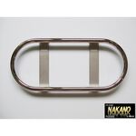 【ナンバー枠　中型】小判型　丸パイプ19Ф3