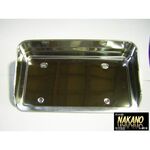 【ナンバー枠　大型】レトロに人気◆ウロコバイザー　丸棒付き2