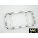 【ナンバー枠　大型】丸パイプ19Ф（ステンレス）