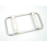 【ナンバー枠　大型】丸パイプ19Ф（ステンレス）2