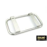 【ナンバー枠　中型】丸パイプ19Ф（ステンレス）2