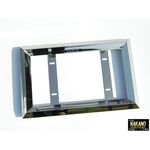 【ナンバー枠　大型】こんなサイズ欲しかった国産38角ステンレス