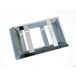 【ナンバー枠　中型】こんなサイズ欲しかった国産38角ステンレス2