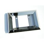 【ナンバー枠　中型】迫力満点！国内生産50角ステンレスオコシ