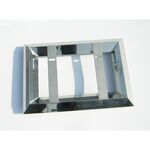 【ナンバー枠　中型】迫力満点！国内生産50角ステンレスオコシ2