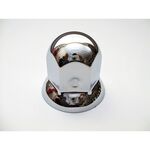 【ナットカバー　トラック用 （SN-10）】鏡面仕上げステンレス製クロームメッキ ISO 33ｍｍ高さ46ｍｍ　2