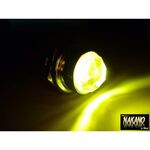 LED　パイロットランプ　24V (イエロー/黄色) ナンバー枠　レトロ車