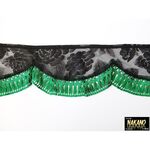 レースフロントカーテン　波型ウエーブ