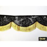 レースフロントカーテン　波型ウエーブ4