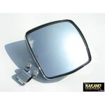 【サイドアンダーミラー】JET製　メッキ　曲面ミラーでワイドな視界を確保　巻き込みミラー