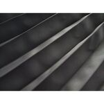 サイドカーテン　左右セット　トラック用アコーディオン（ブラック黒）2