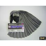 【センターカーテン　グレー/黒】間仕切り　軽くて抜群の遮光性　トラック野郎 男の城　トラック用カーテン