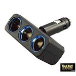 ＬＥＤ　シガーソケット　ダイレクト　3連　24Ｖ　三股電源