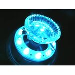 超流星 LED マーカーユニット 12V/24V 共用　ブルーイッシュホワイト　明るさ3倍 車幅灯に　補修品