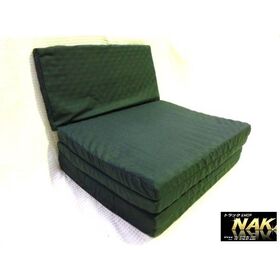 【 高反発 敷き布団】快適睡眠 ５つ折りマット黒 仮眠グッツ　車中泊　トラック用寝具　安眠