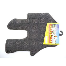 運転席　足マット　フロアマット　 黒＆赤/黒