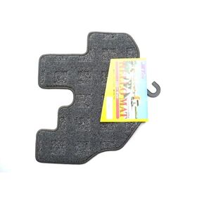 運転席　足マット　フロアマット　 黒＆赤/黒