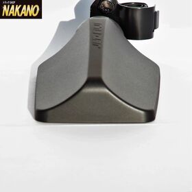 ★バックショットミラー FUJI 大 黒 ショートステー 平面ミラー 高速 サブ 安全 長距離 魚屋 箱車 ダンプ