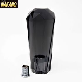 ダイヤカットシフトノブ スモーク 110mm×約45mmΦ （ST374）12×1.25/10×1.25