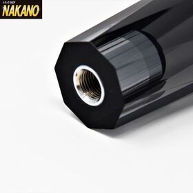 ダイヤカットシフトノブ スモーク 110mm×約45mmΦ （ST374）12×1.25/10×1.25