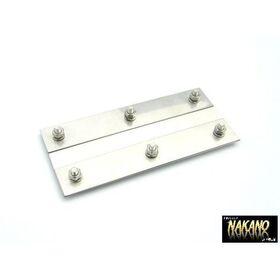 【EVA泥よけ R/Lセット】175×300mm+ドロヨケステンレス付（黒） 軽トラ用2