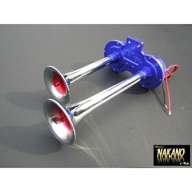 【電子ヤンキーホーン　24Ｖ】ガードリレー付きで安心　トラック用　タンク不要