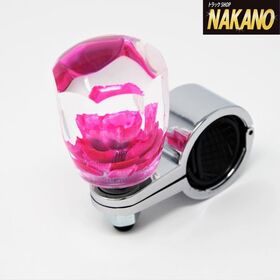 ハンドルスピンナー 8角ローズ ブルー/ピンク