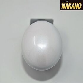 シックなパール調 ハンドルスピンナー 楕円型 パールホワイト 白