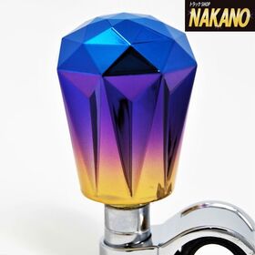 虹色に輝く ハンドルスピンナー ダイヤカット グラデーション