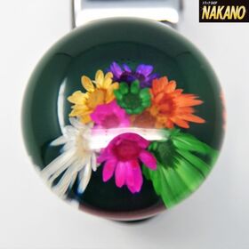 円錐型 ハンドルスピンナー 水中花 赤/青/緑/黒