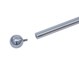 バンパーポール　ステン球付き　旗棒　600ｍｍ　2