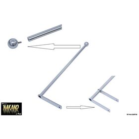 バンパーポール　ステン球付き　旗棒　900ｍｍ