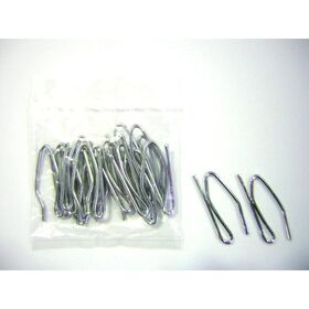 【カーテンフック 42ｍｍ（大）16ヶ入】 はりがねフック 仮眠カーテン センターカーテンに　補修品