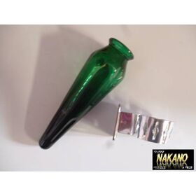 レア物　観光バス　花瓶(レトログリーン)　ペンたて2